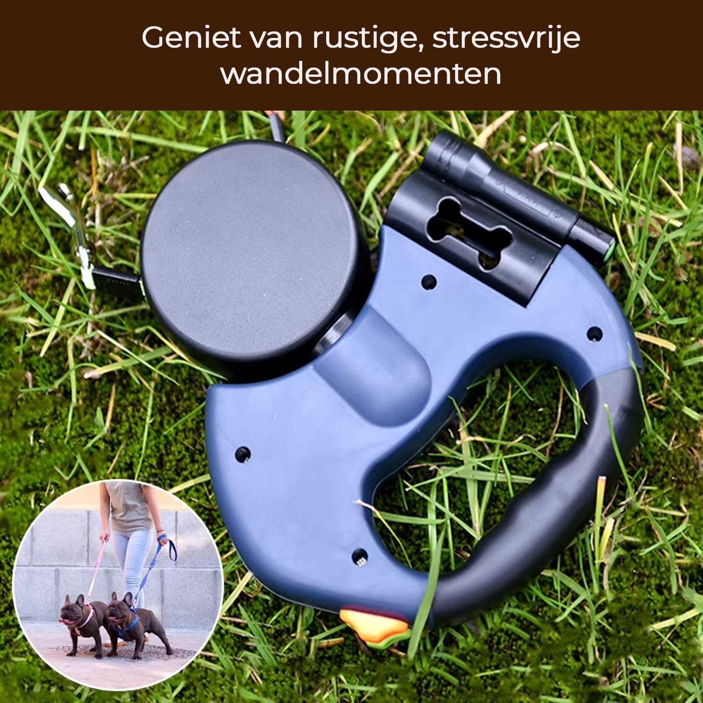 DuoWalk™ Pro 2-in-1 Hondenlijn